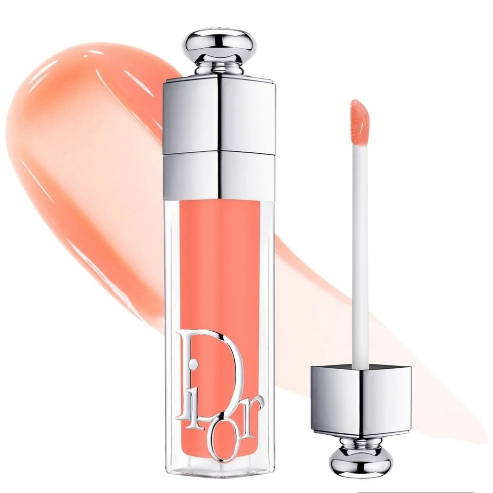 DIOR Dior Addict Lip Maximizer Plumping Gloss 061 Poppy Coral-a sheer Coral, NEW